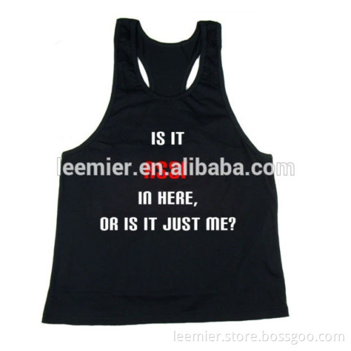 Cheap custom made raceback fitness singlet